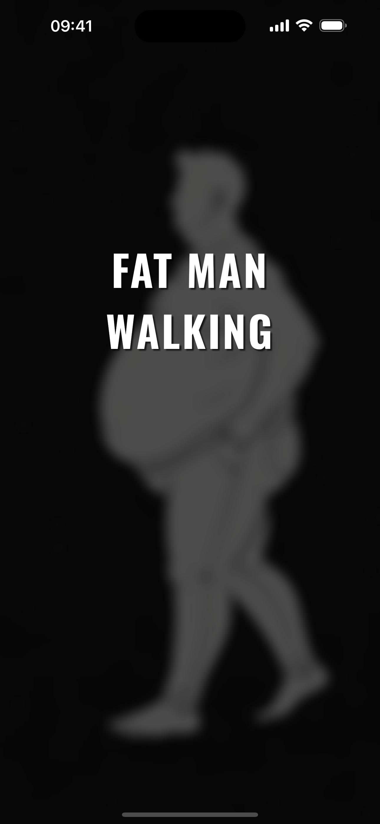 Fat Man Walking loading screen